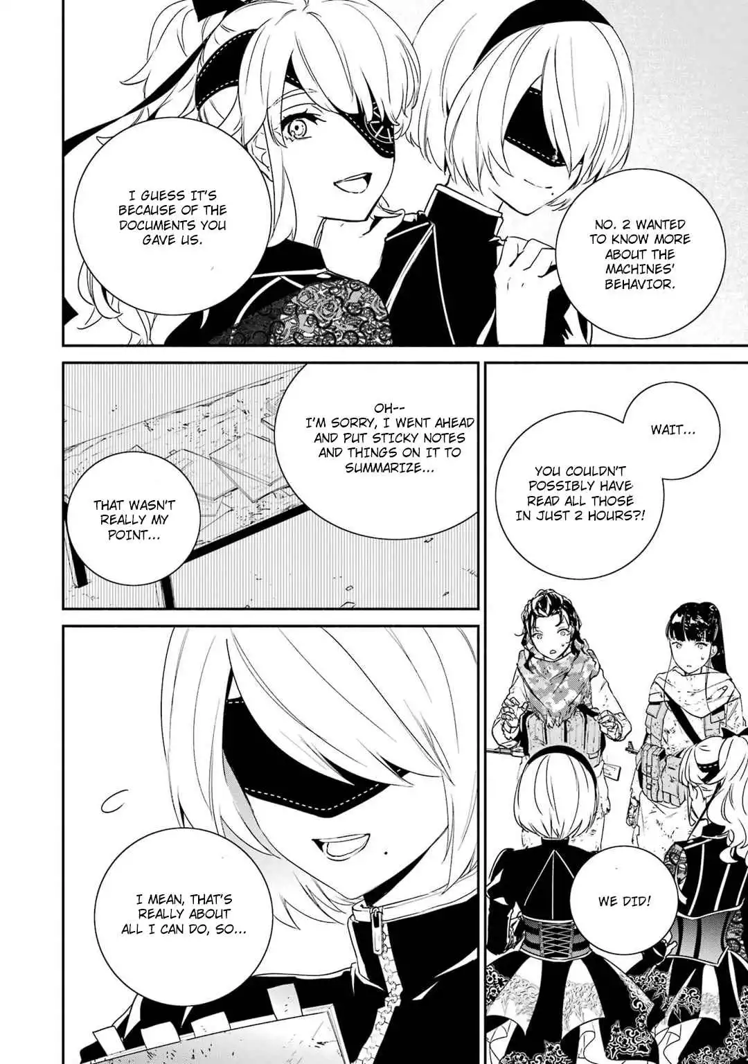 Nier Automata: YoRHa Shinjuwan Kouka Sakusen Kiroku Chapter 7 25